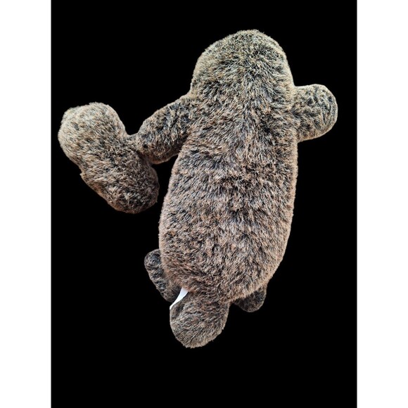 Alaskan Otter Momma and Baby Pup floating on their backs Realistic Fur Rare VGUC - Picture 10 of 12